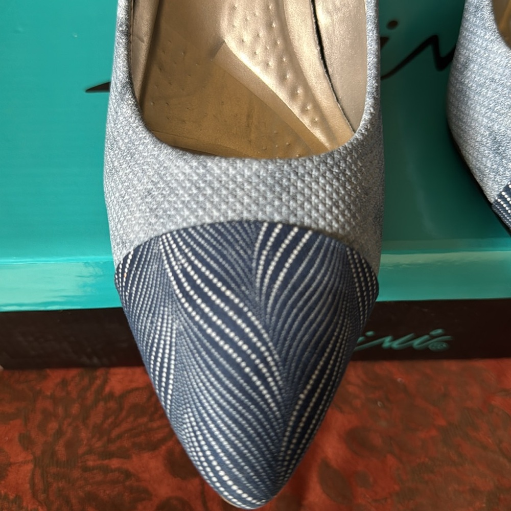 Bellini Blue Women's Shoes Never Worn Size6.5 - Picture 6 of 11
